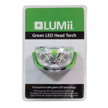 LUMii Grünlicht LED-Stirnlampe